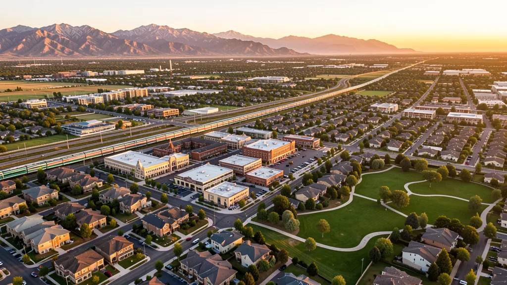 Aerial view of Arvada, CO showing the local landscape and terrain relevant to aerial imaging operations