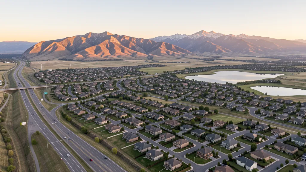 Aerial view of Ken Caryl, CO showing the local landscape and terrain relevant to aerial imaging operations