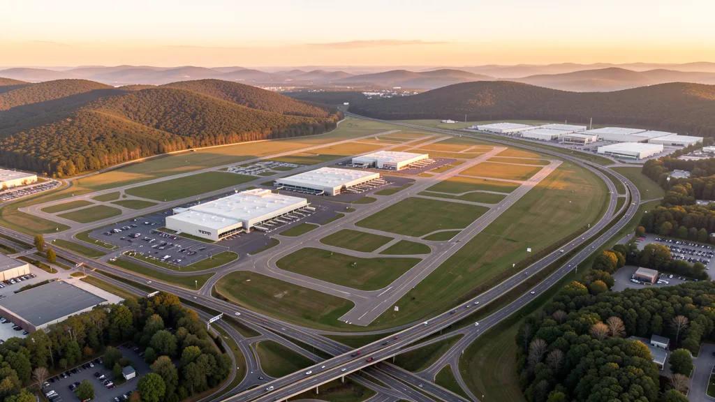 Aerial view of Moon Township, PA showing the local landscape and terrain relevant to aerial imaging operations