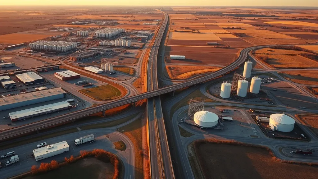 Aerial view of York, NE showing the local landscape and terrain relevant to aerial imaging operations