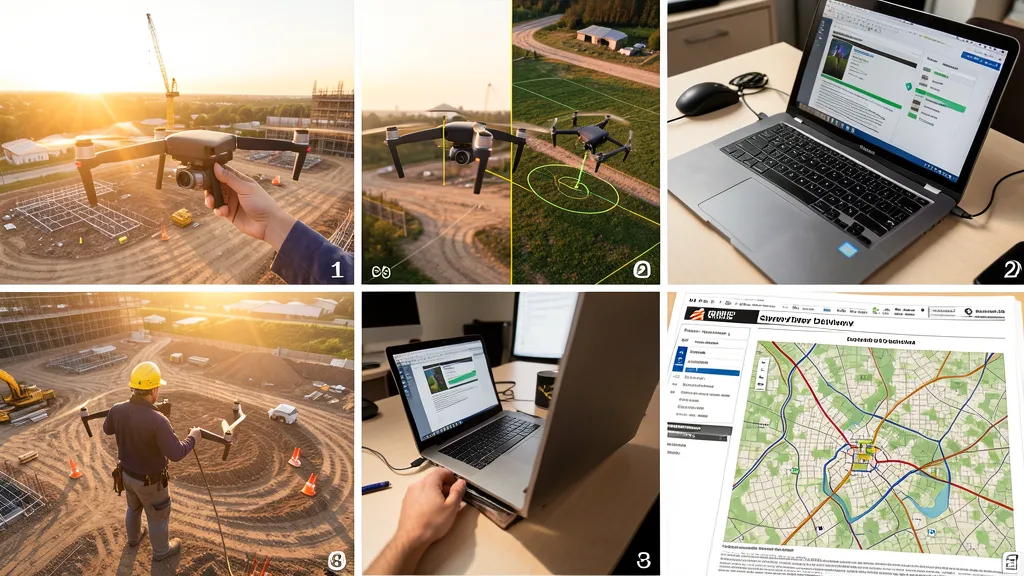 aerial imaging workflow from launch to deliverable